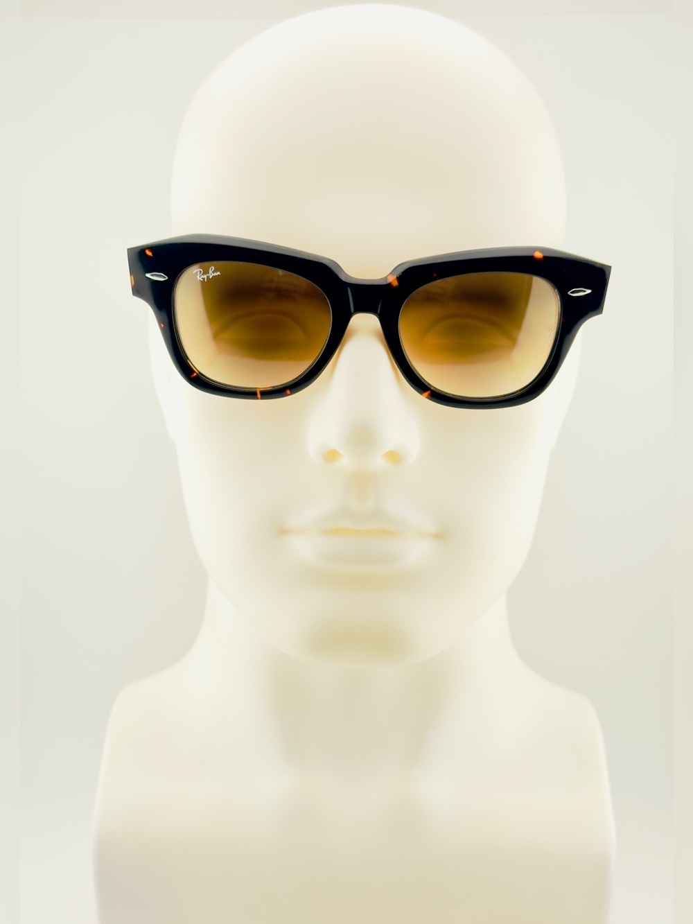 Ray-Ban State Street Women’s Sunglasses RB2186 Polished Havana Frame Brown Lens